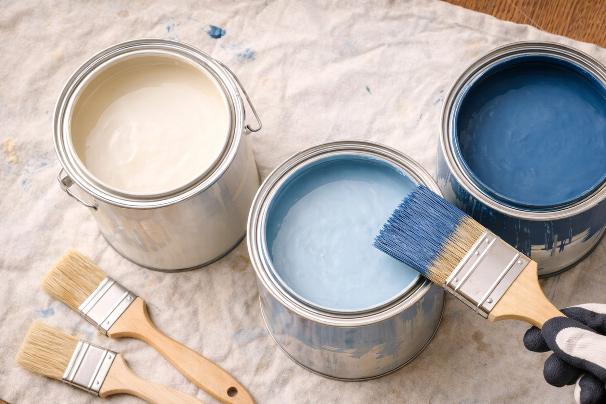 hand painting house painting professional painter in nepa dallas pennsylvania