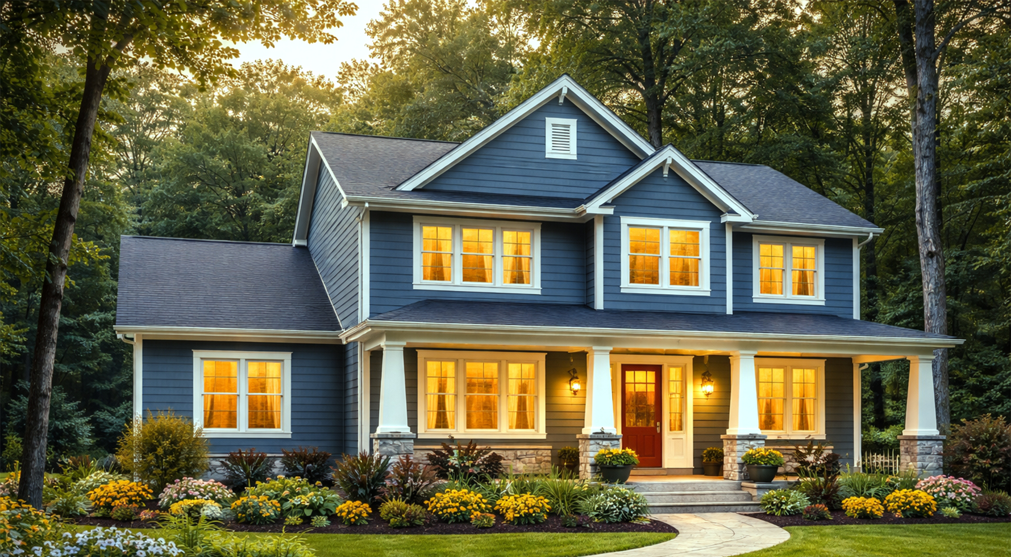 residential house in the world of nepa house painting