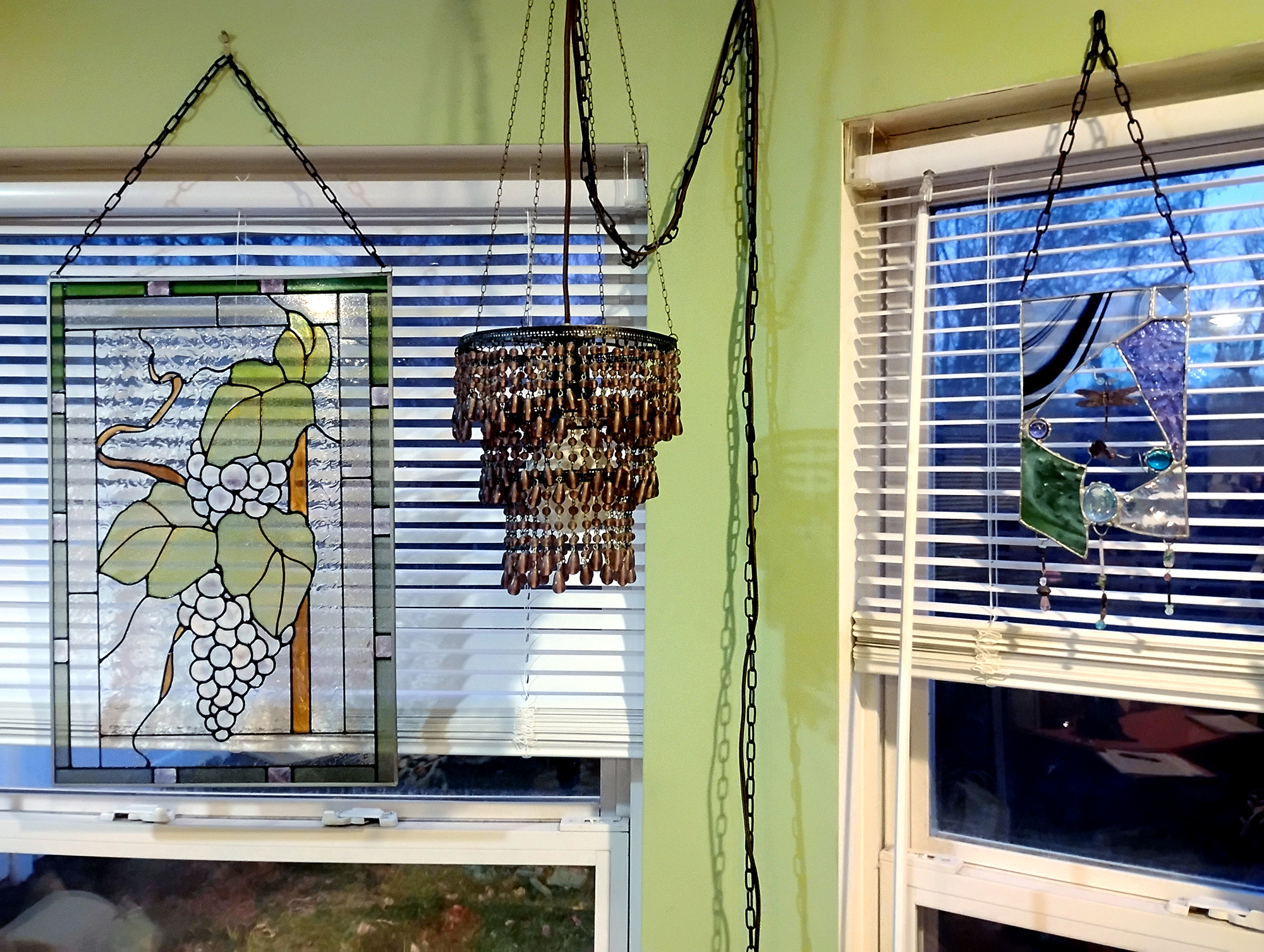 sunroom interior painting residential wilkes-barre green and white custom edges and windows web