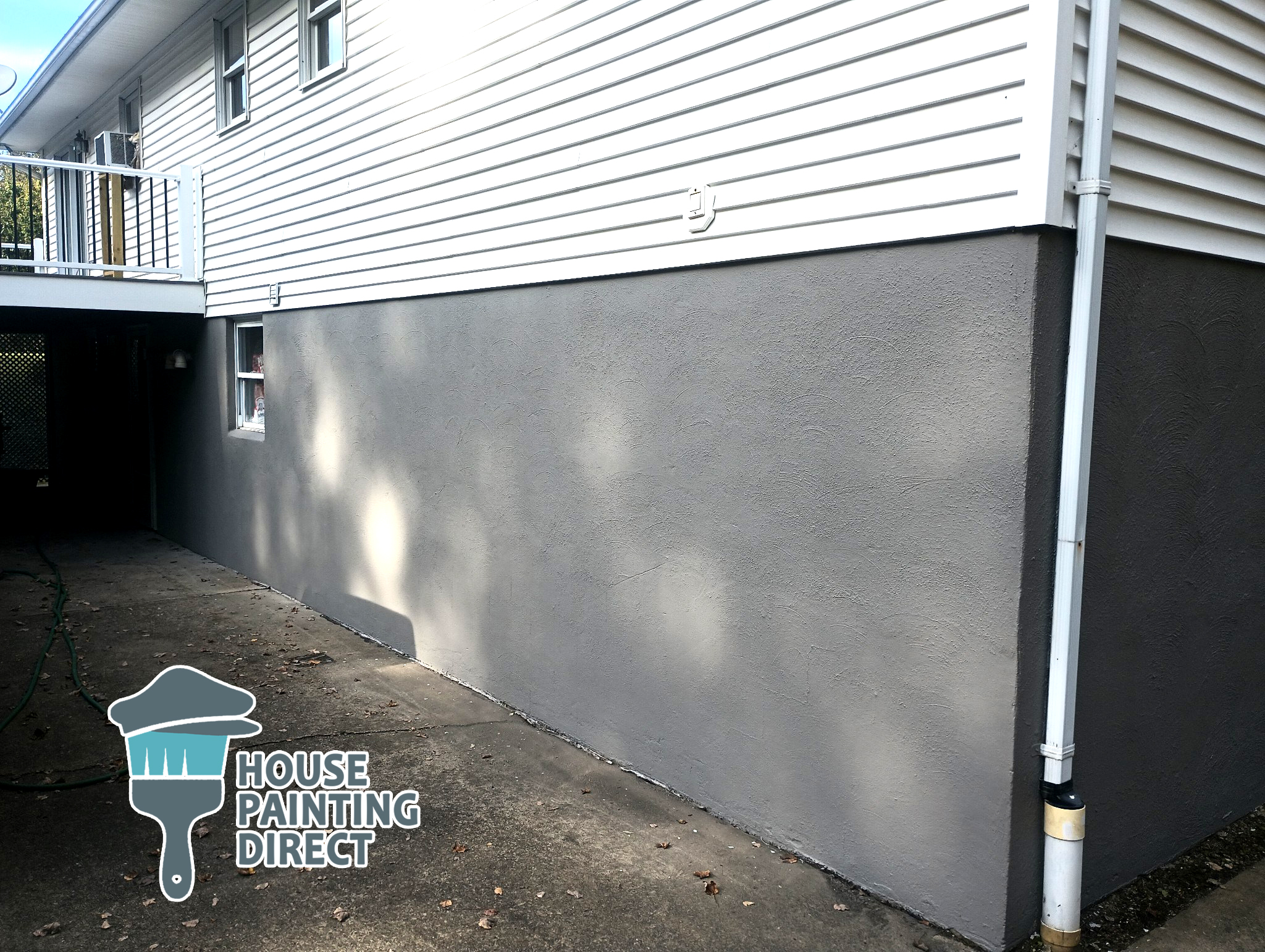 scranton pa residential house painting exterior foundation seal and coat and painting weather tight water tight